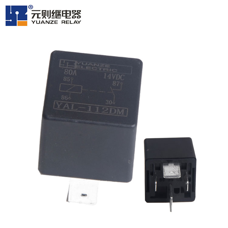 4脚12v小型继电器-YAL